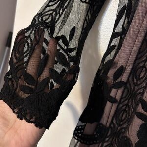 Black cocktail dress